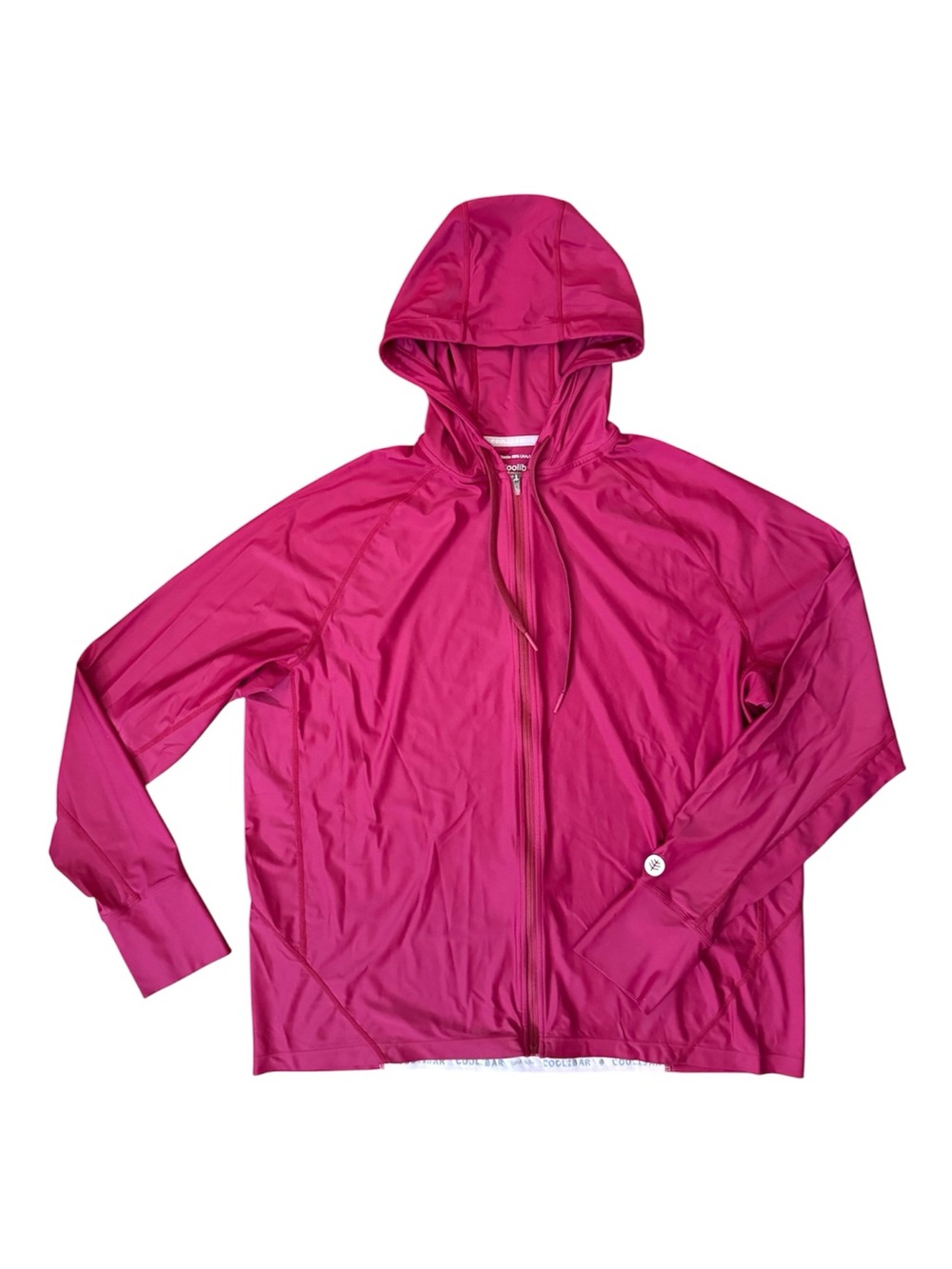 COOLIBAR athletic zipper hoodie, men’s size L